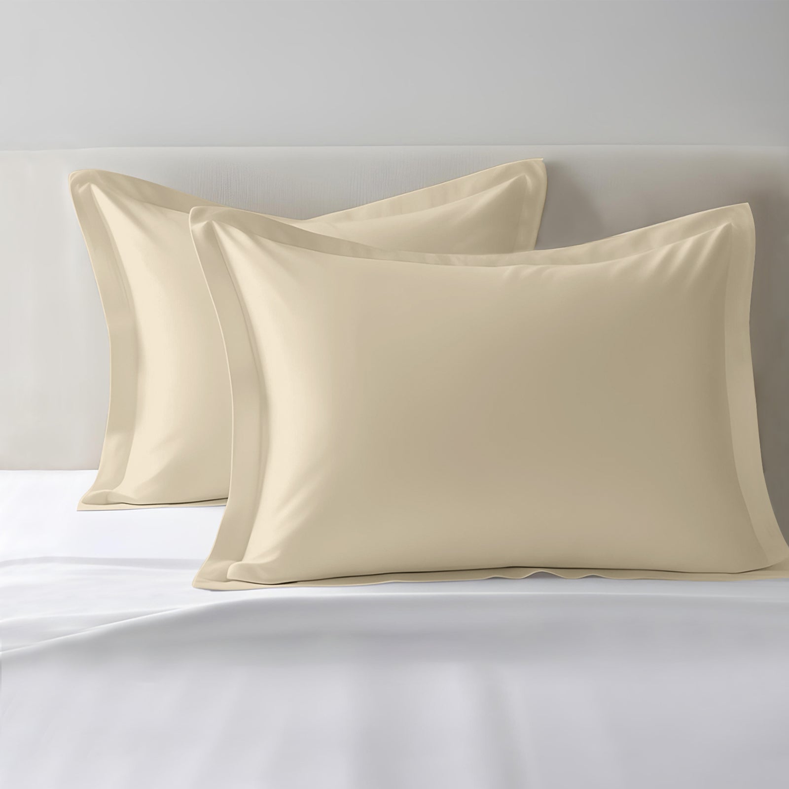 Pizuna 400 Thread Count 100% Natural Cotton Pillow Covers