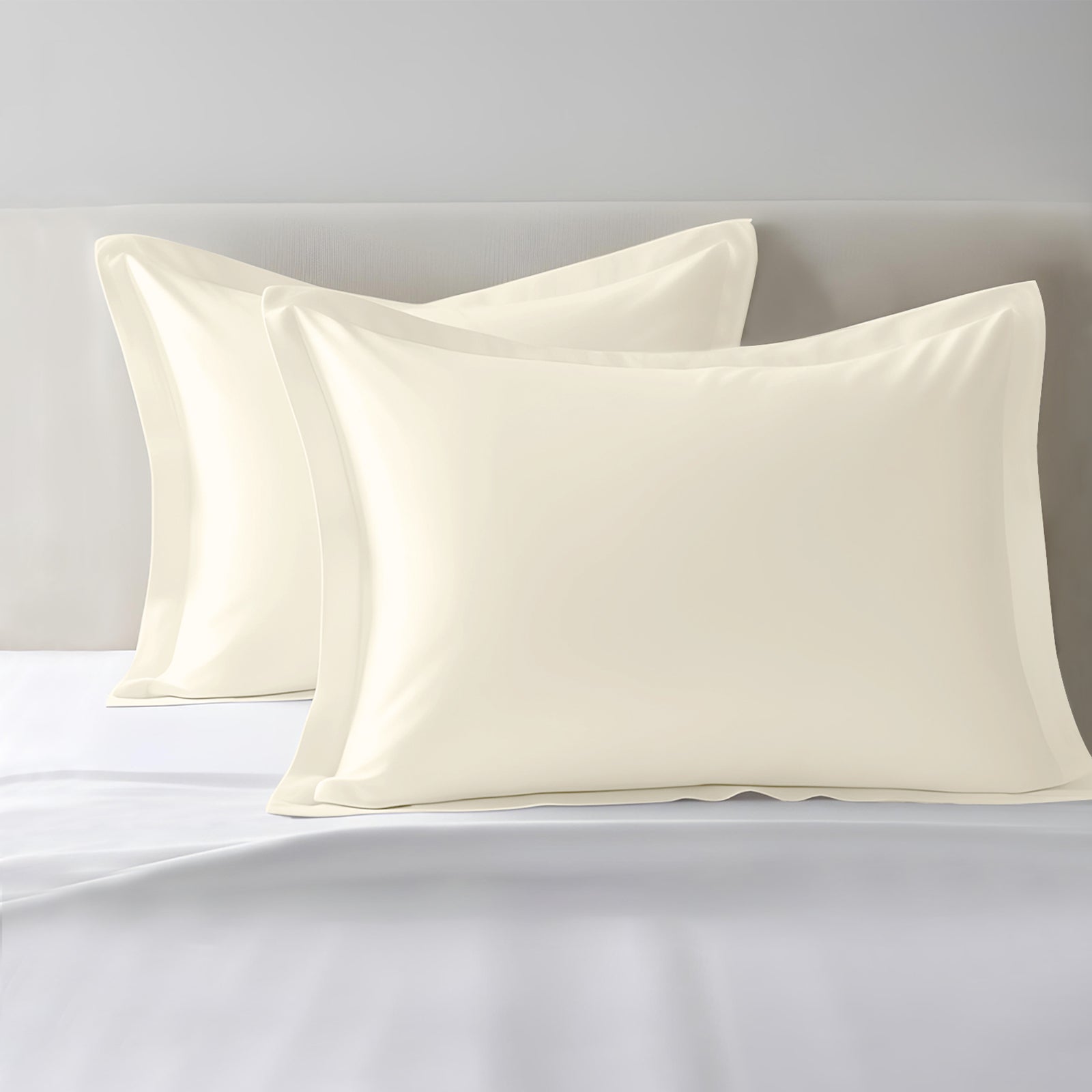 Pizuna 400 Thread Count 100% Natural Cotton Pillow Covers