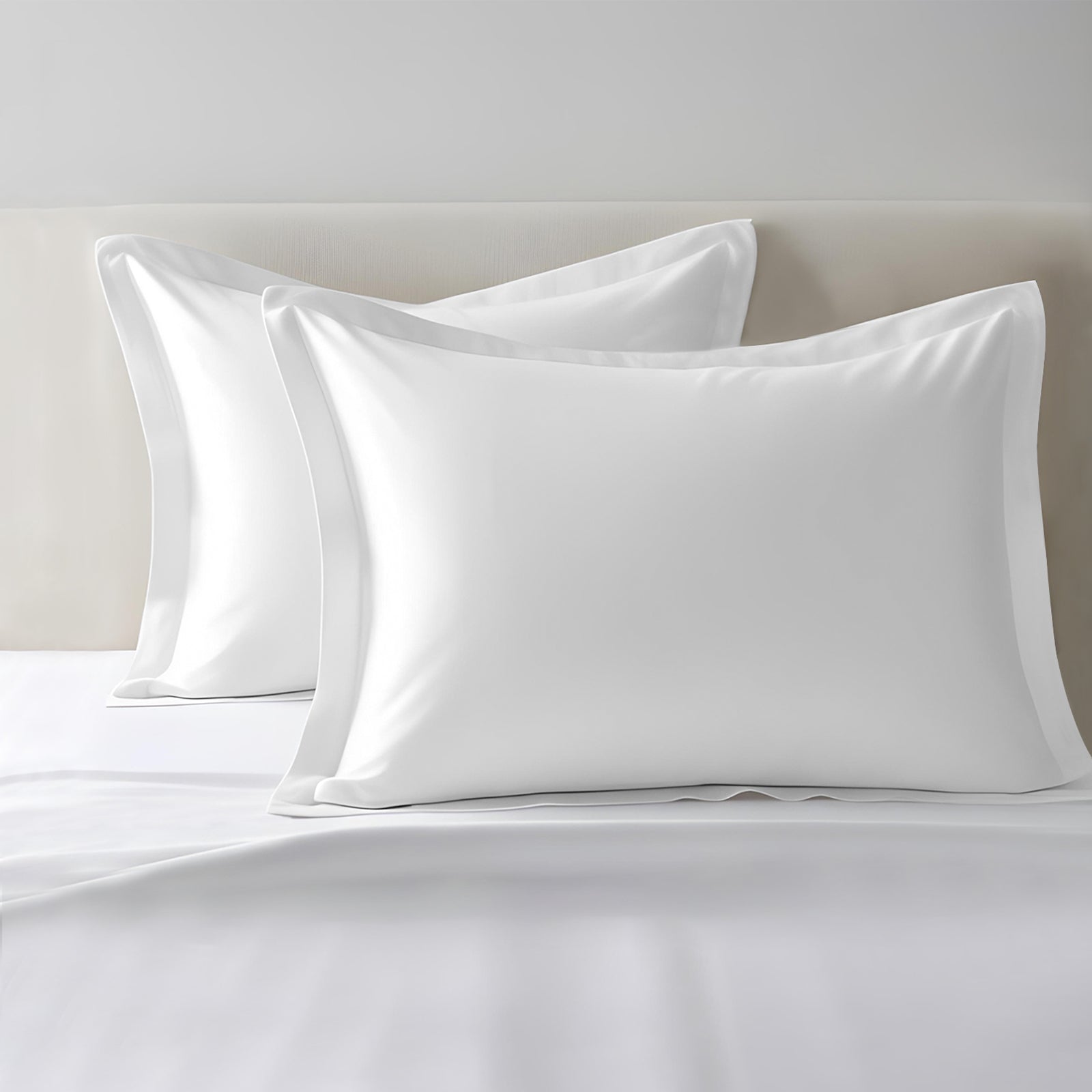 Pizuna 400 Thread Count 100% Natural Cotton Pillow Covers