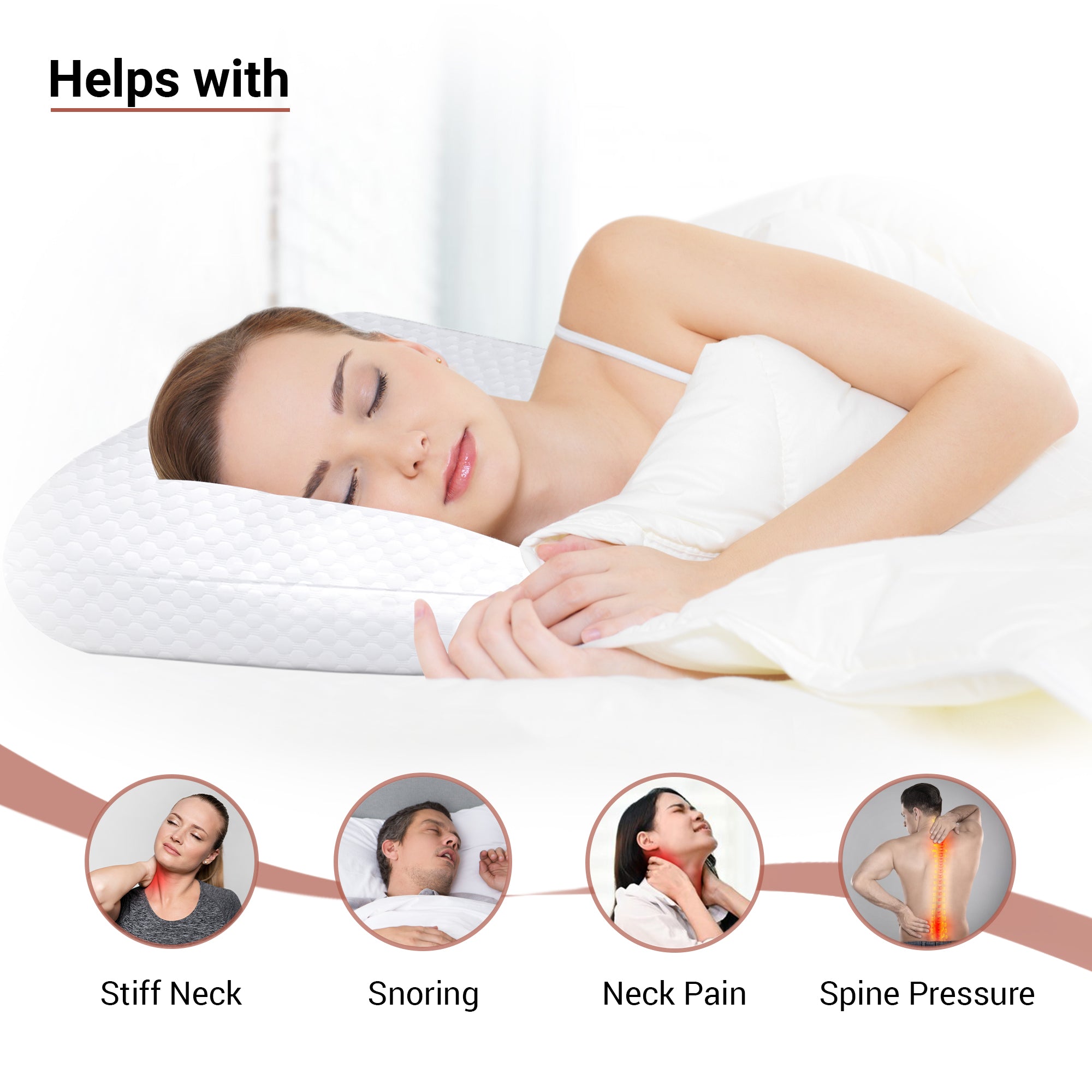 Pizuna Soft Memory Foam Pillow
