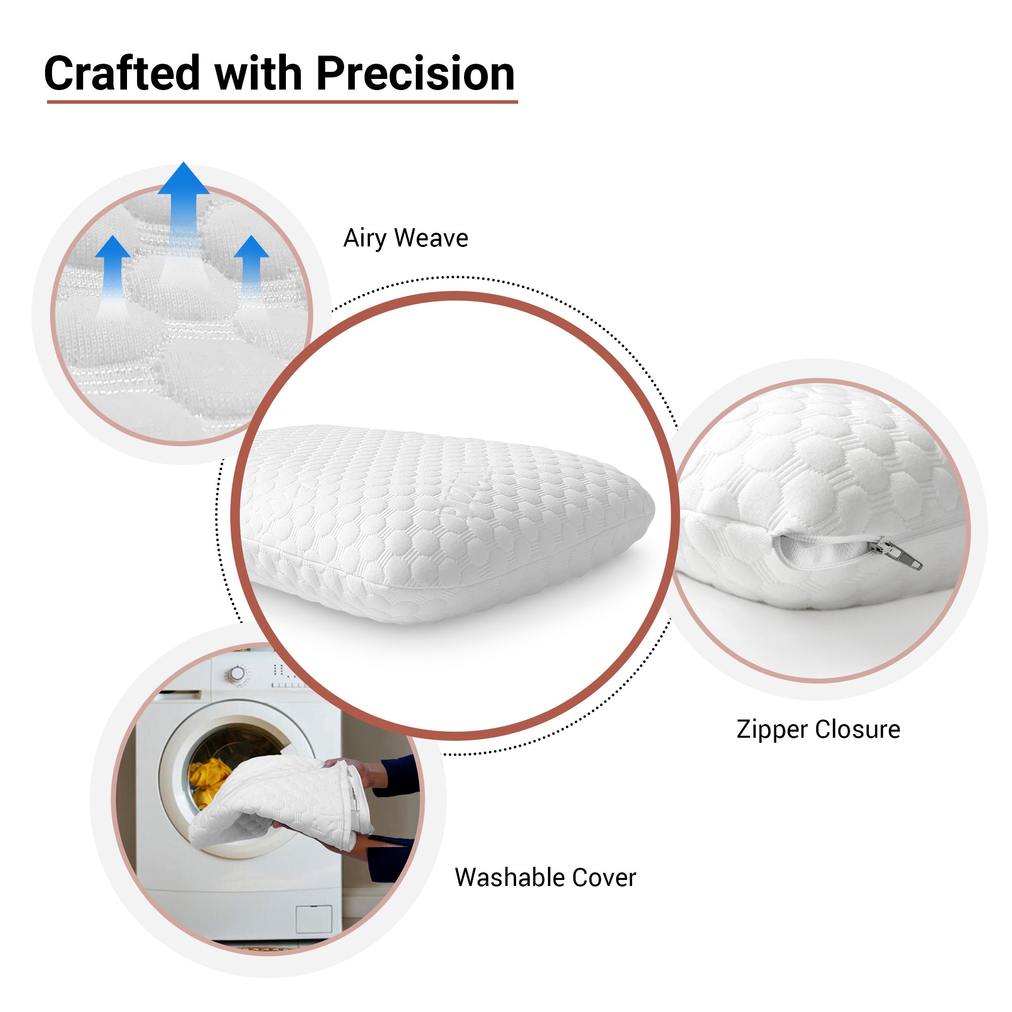 Pizuna Soft Memory Foam Pillow