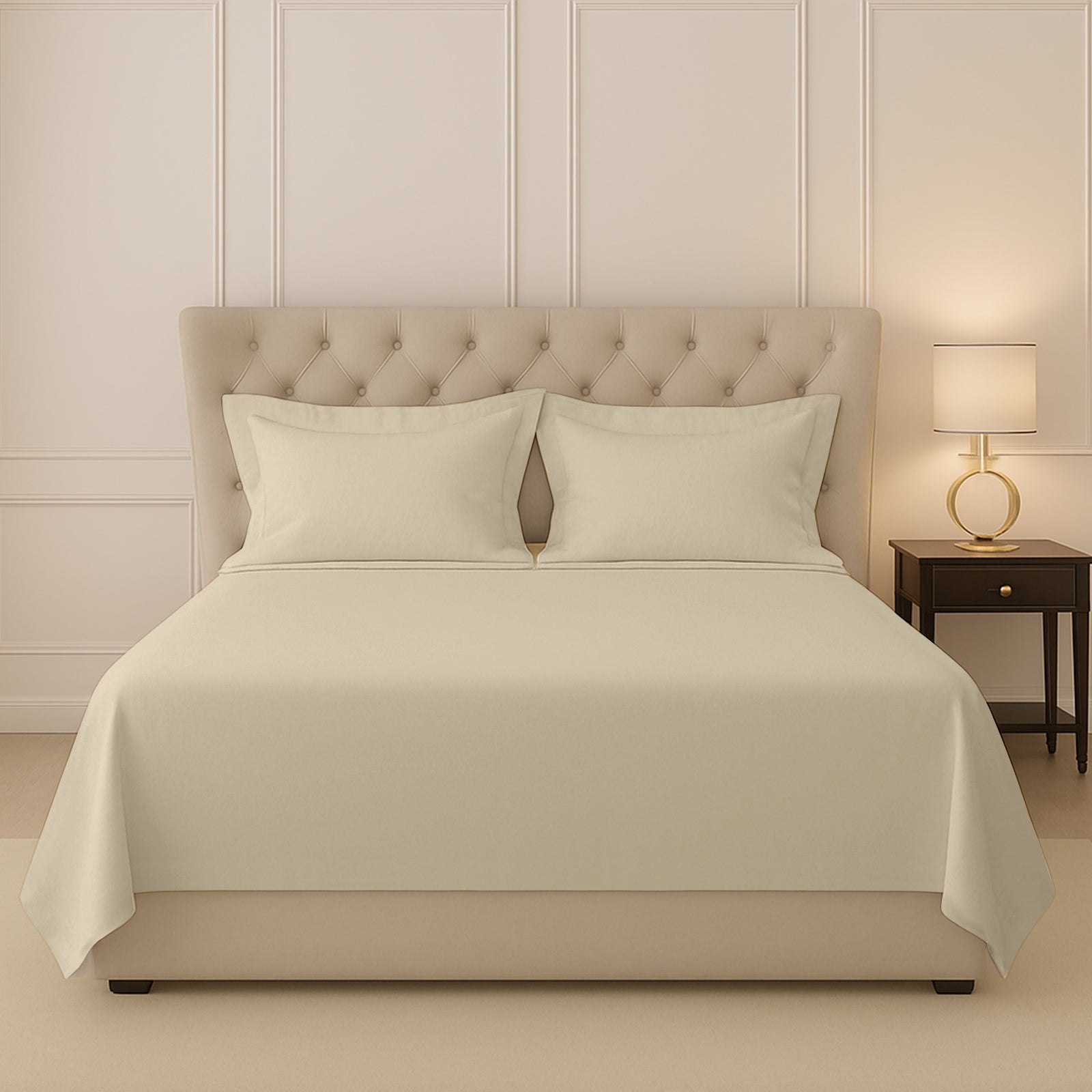 Pizuna 400 Thread count 100% Natural Cotton Bed Sheet