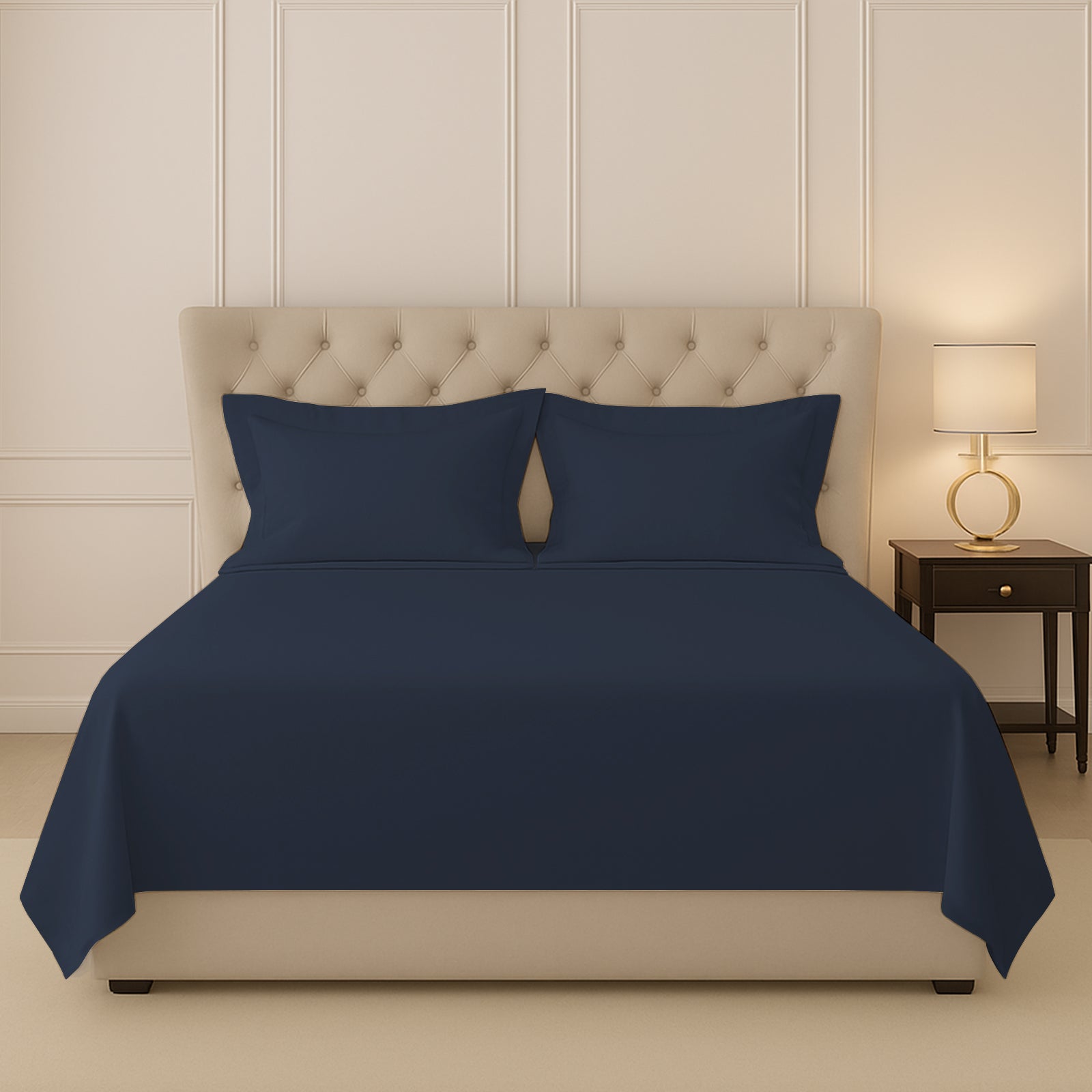 Pizuna 400 Thread count 100% Natural Cotton Bed Sheet