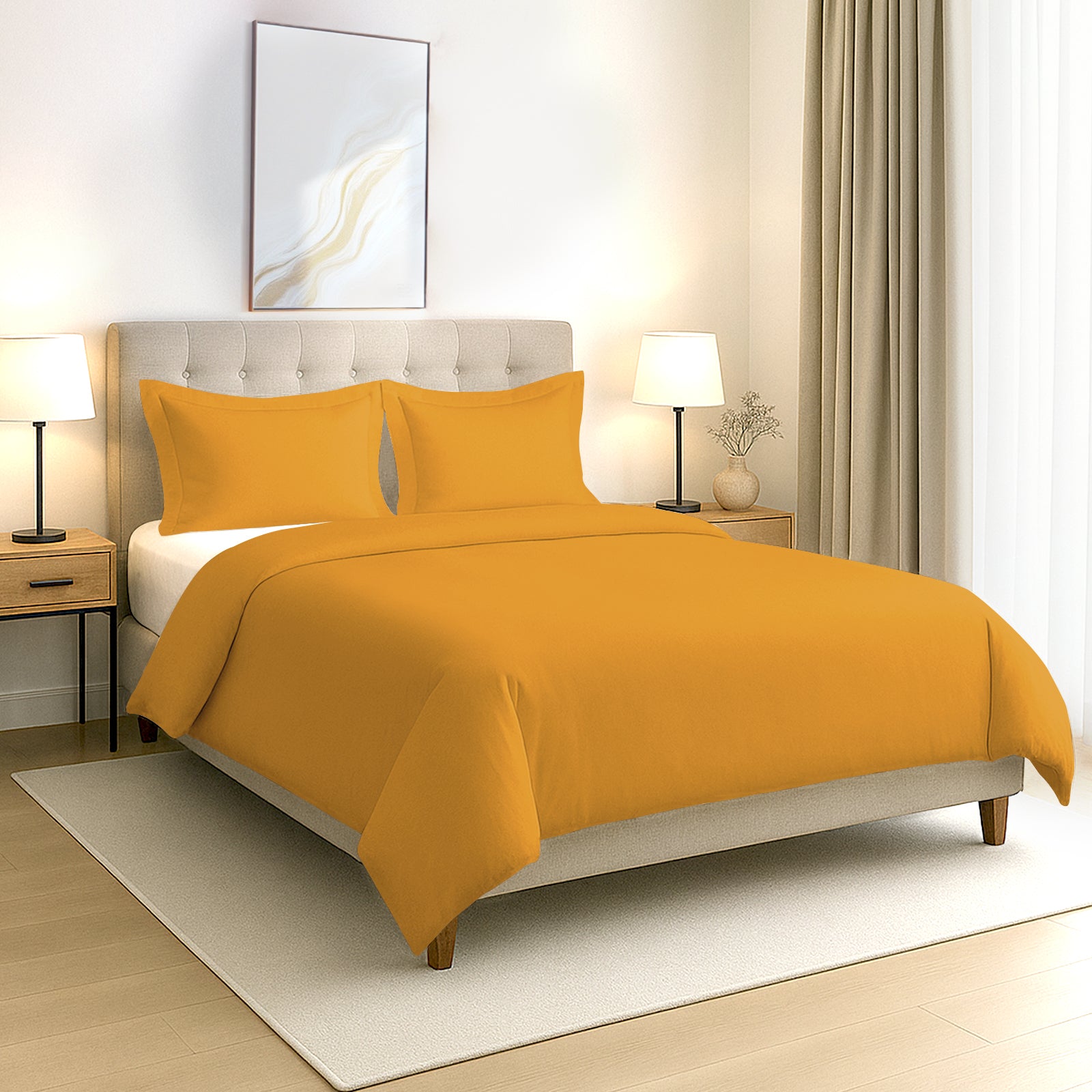 Pizuna 400 Thread count 100% Natural Cotton Duvet Cover