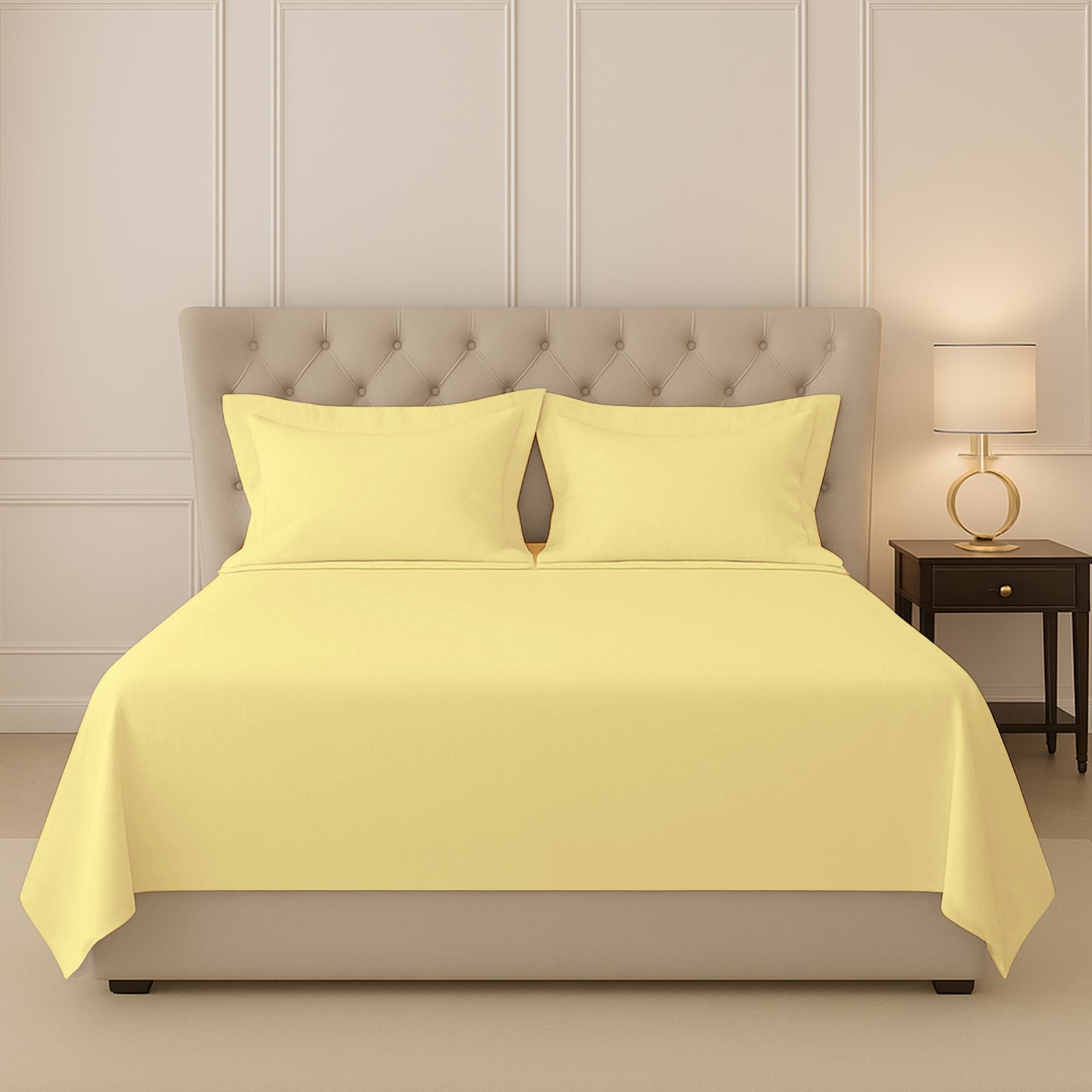 Pizuna 400 Thread count 100% Natural Cotton Bed Sheet