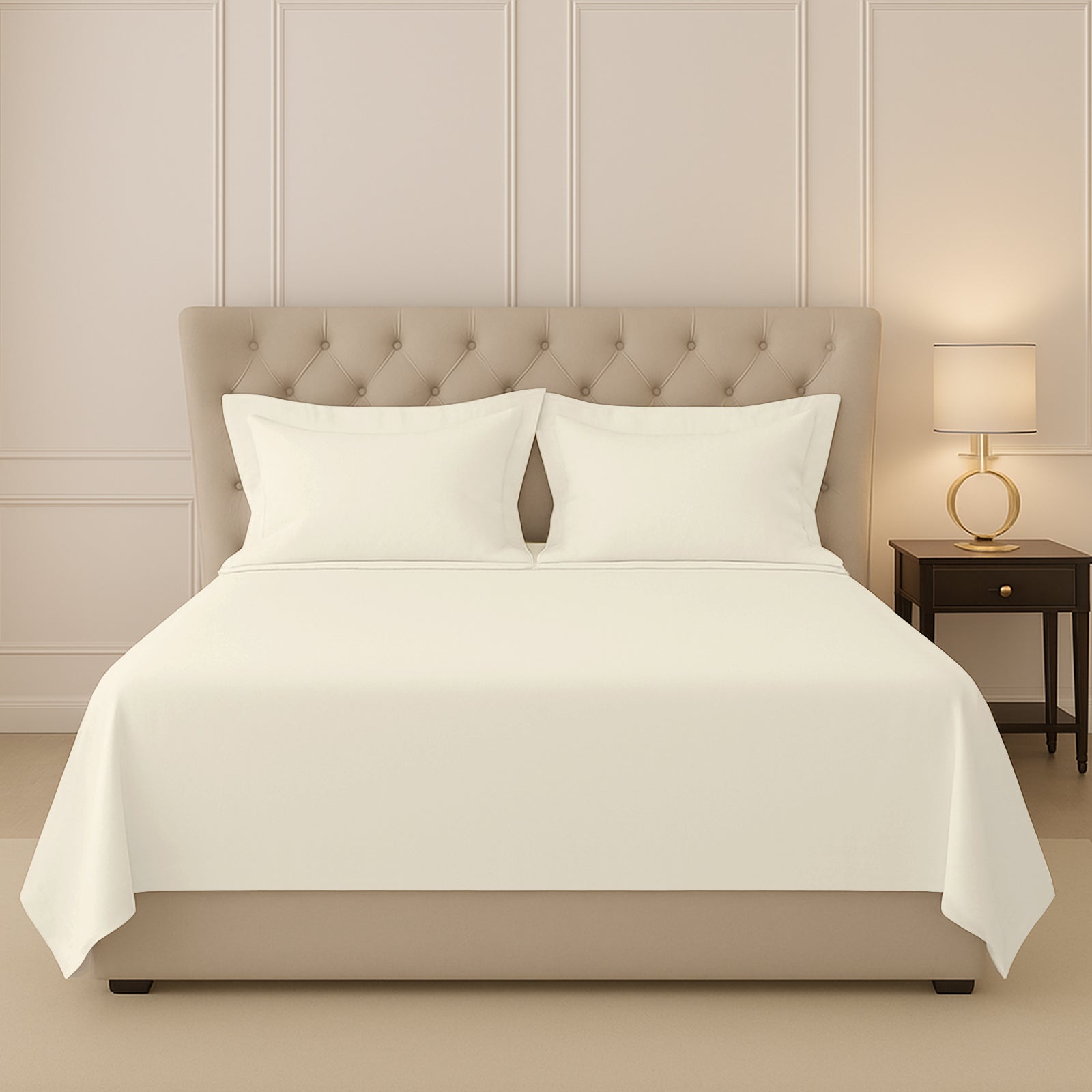 Pizuna 400 Thread count 100% Natural Cotton Bed Sheet