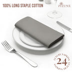 Pizuna 400 Thread Count 100% Natural Cotton Napkin