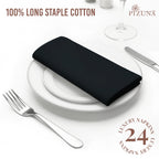 Pizuna 400 Thread Count 100% Natural Cotton Napkin