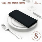 Pizuna 400 Thread Count 100% Natural Cotton Napkin