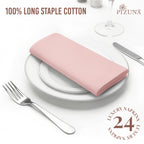 Pizuna 400 Thread Count 100% Natural Cotton Napkin