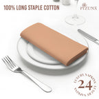 Pizuna 400 Thread Count 100% Natural Cotton Napkin