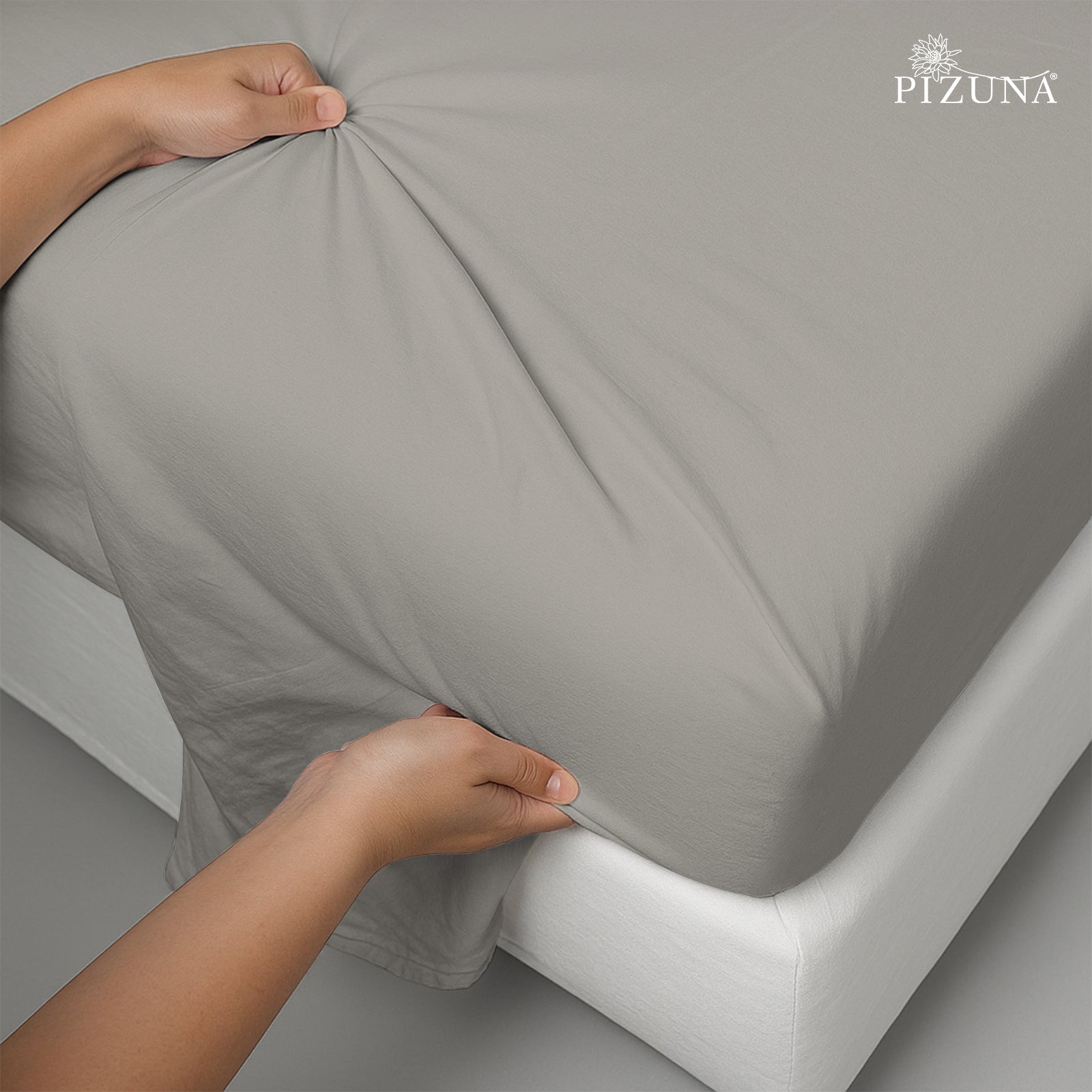 Pizuna 400 Thread count 100% Natural Cotton Bed Sheet