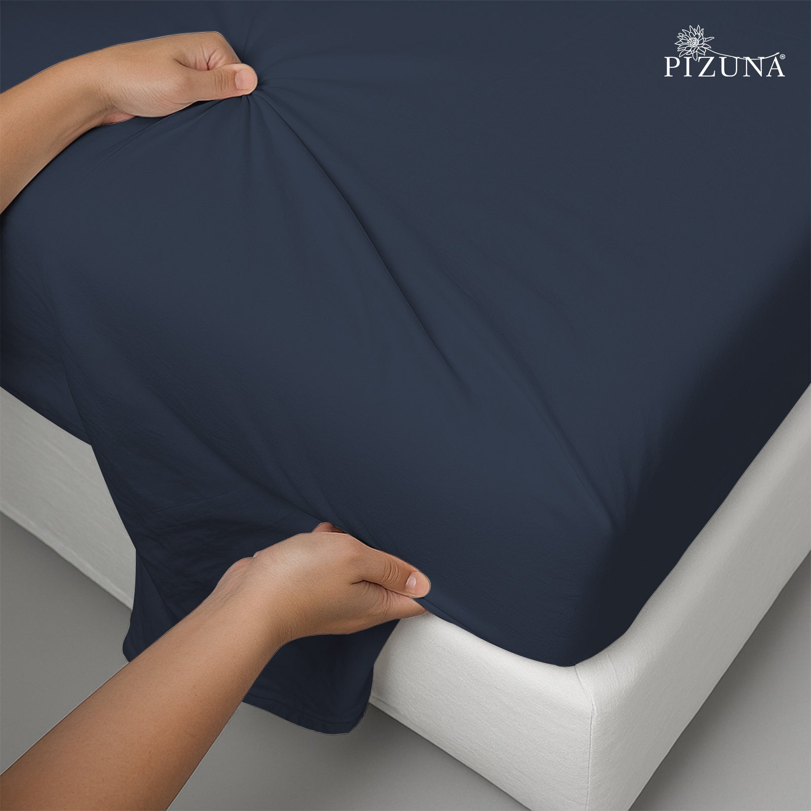 Pizuna 400 Thread count 100% Natural Cotton Bed Sheet
