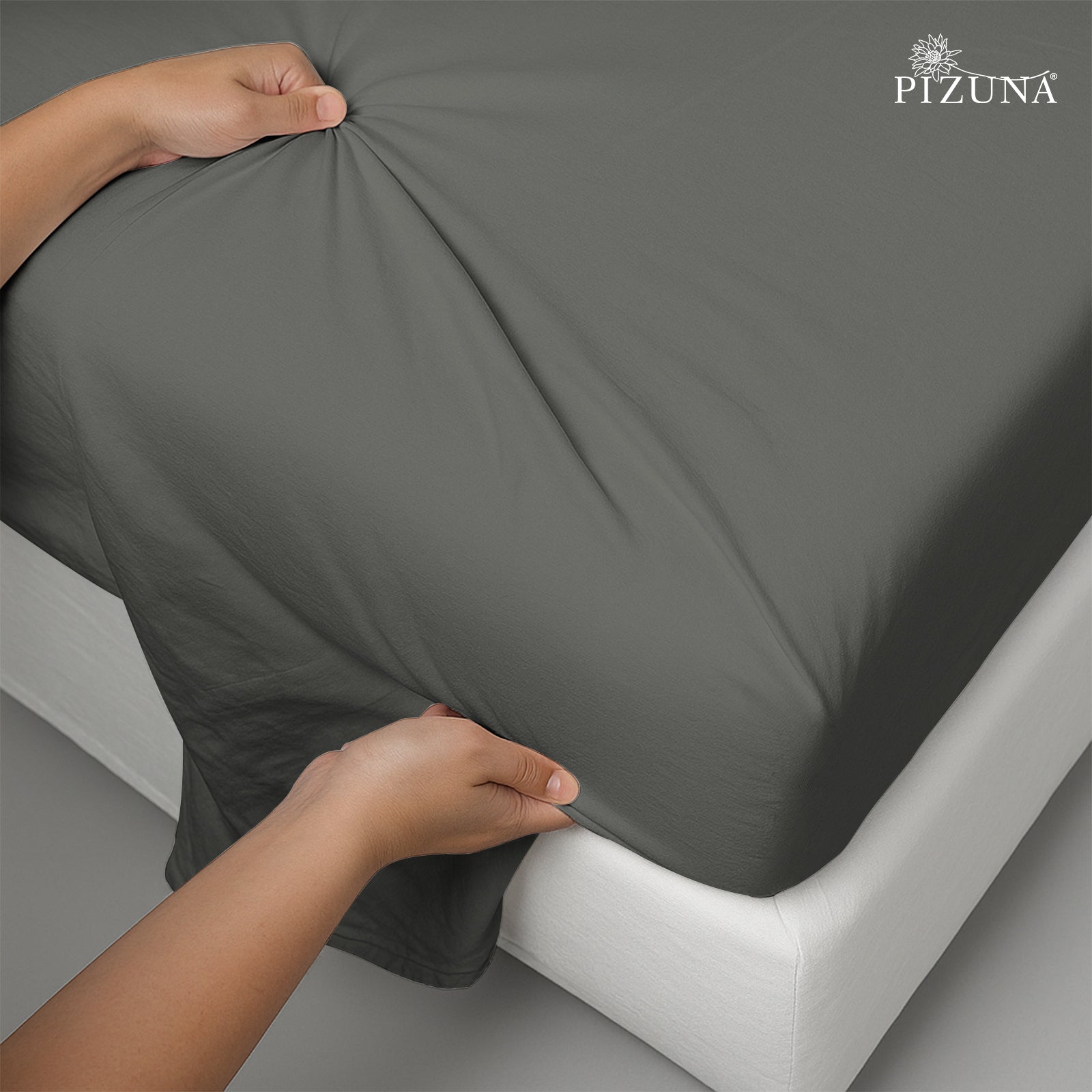 Pizuna 400 Thread count 100% Natural Cotton Bed Sheet