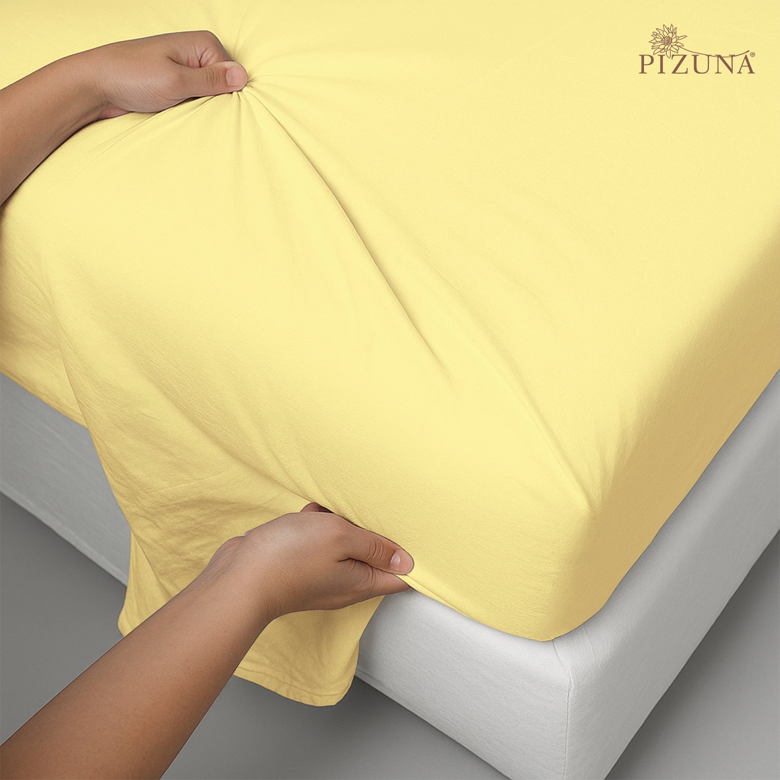 Pizuna 400 Thread count 100% Natural Cotton Bed Sheet