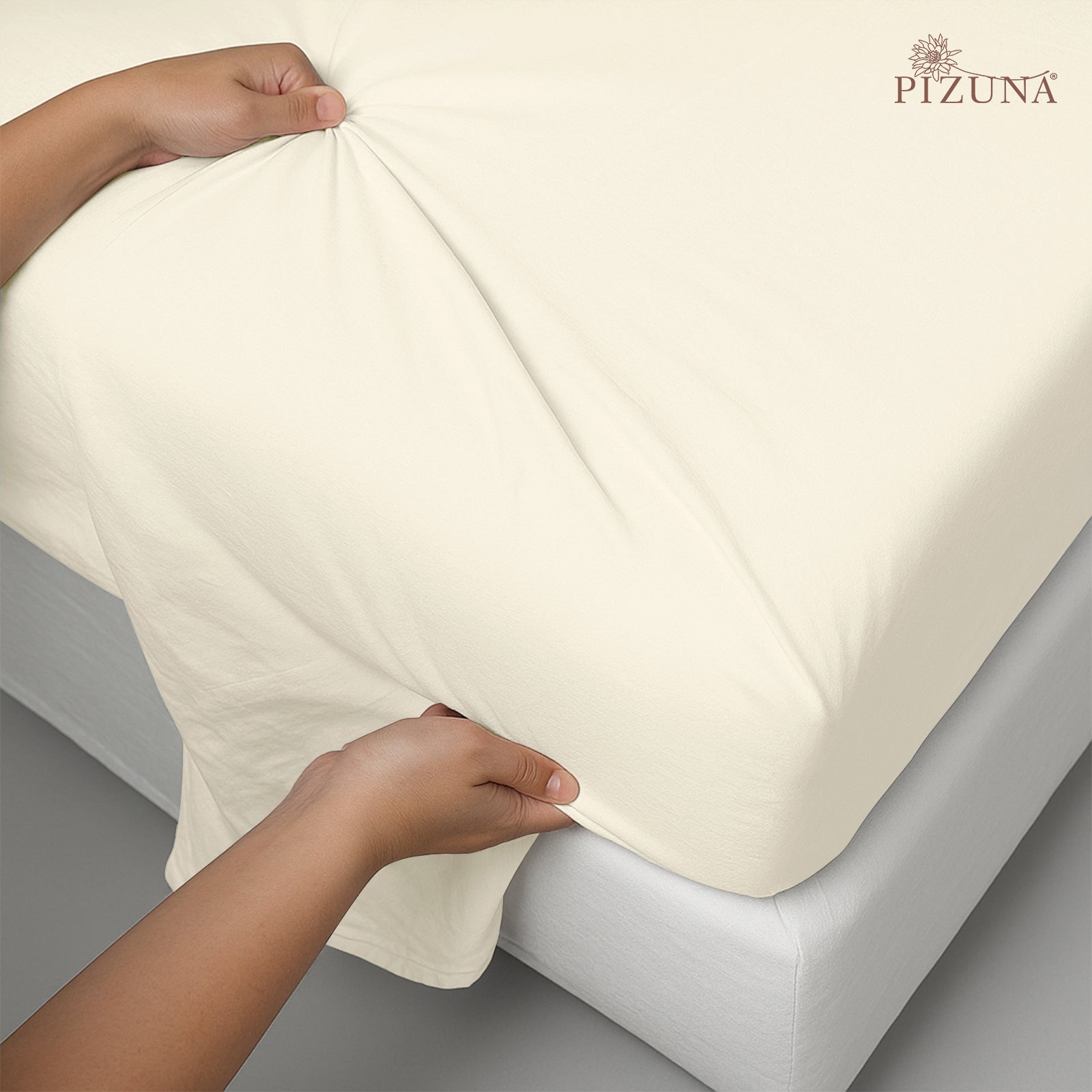 Pizuna 400 Thread count 100% Natural Cotton Bed Sheet