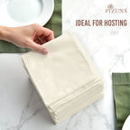 Pizuna 400 Thread Count 100% Natural Cotton Napkin
