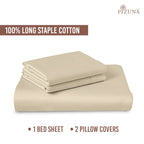 Pizuna 400 Thread count 100% Natural Cotton Bed Sheet