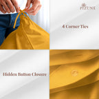 Pizuna 400 Thread count 100% Natural Cotton Duvet Cover