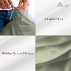 Pizuna 400 Thread count 100% Natural Cotton Duvet Cover