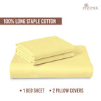 Pizuna 400 Thread count 100% Natural Cotton Bed Sheet