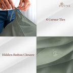 Pizuna 400 Thread count 100% Natural Cotton Duvet Cover