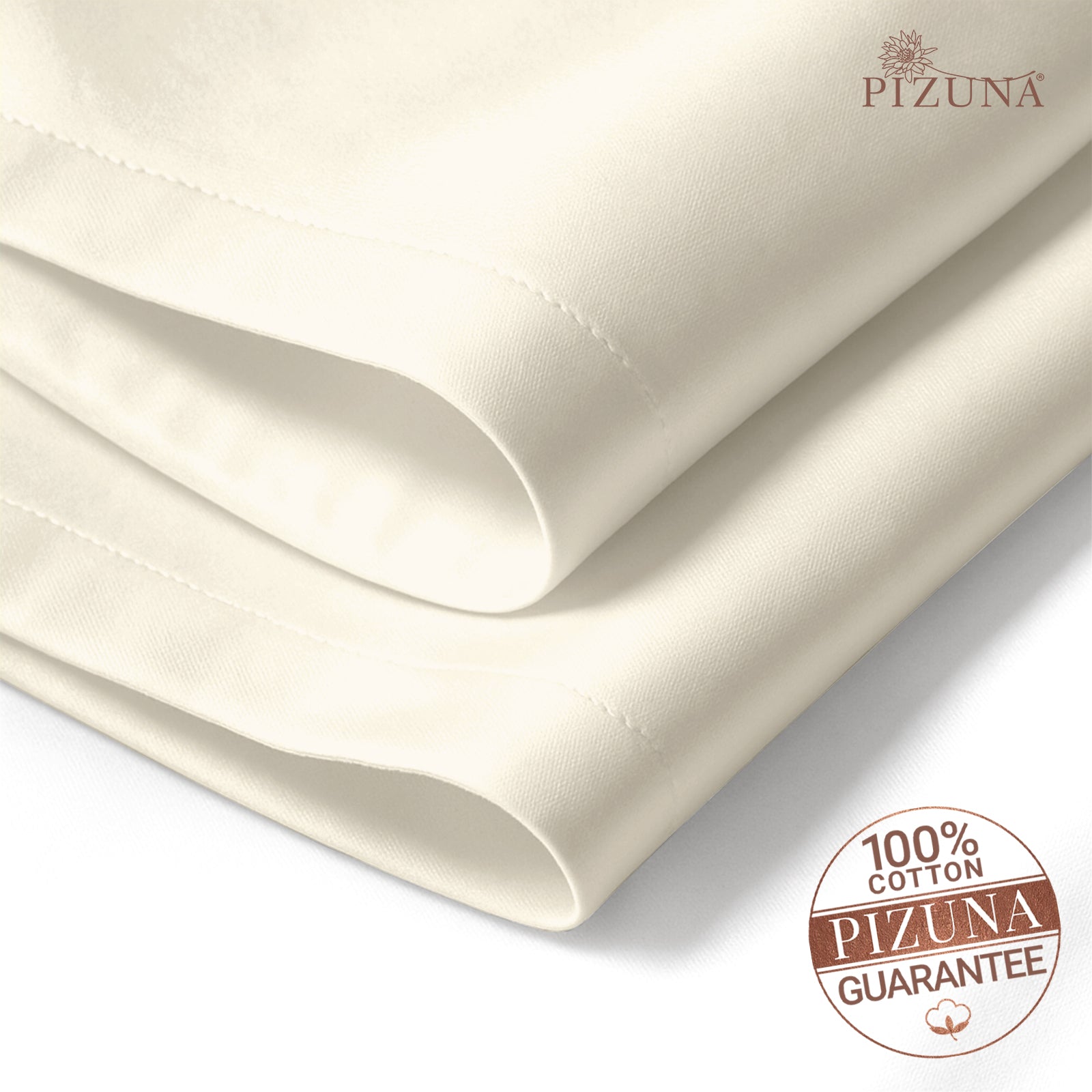 Pizuna 400 Thread Count 100% Natural Cotton Napkin
