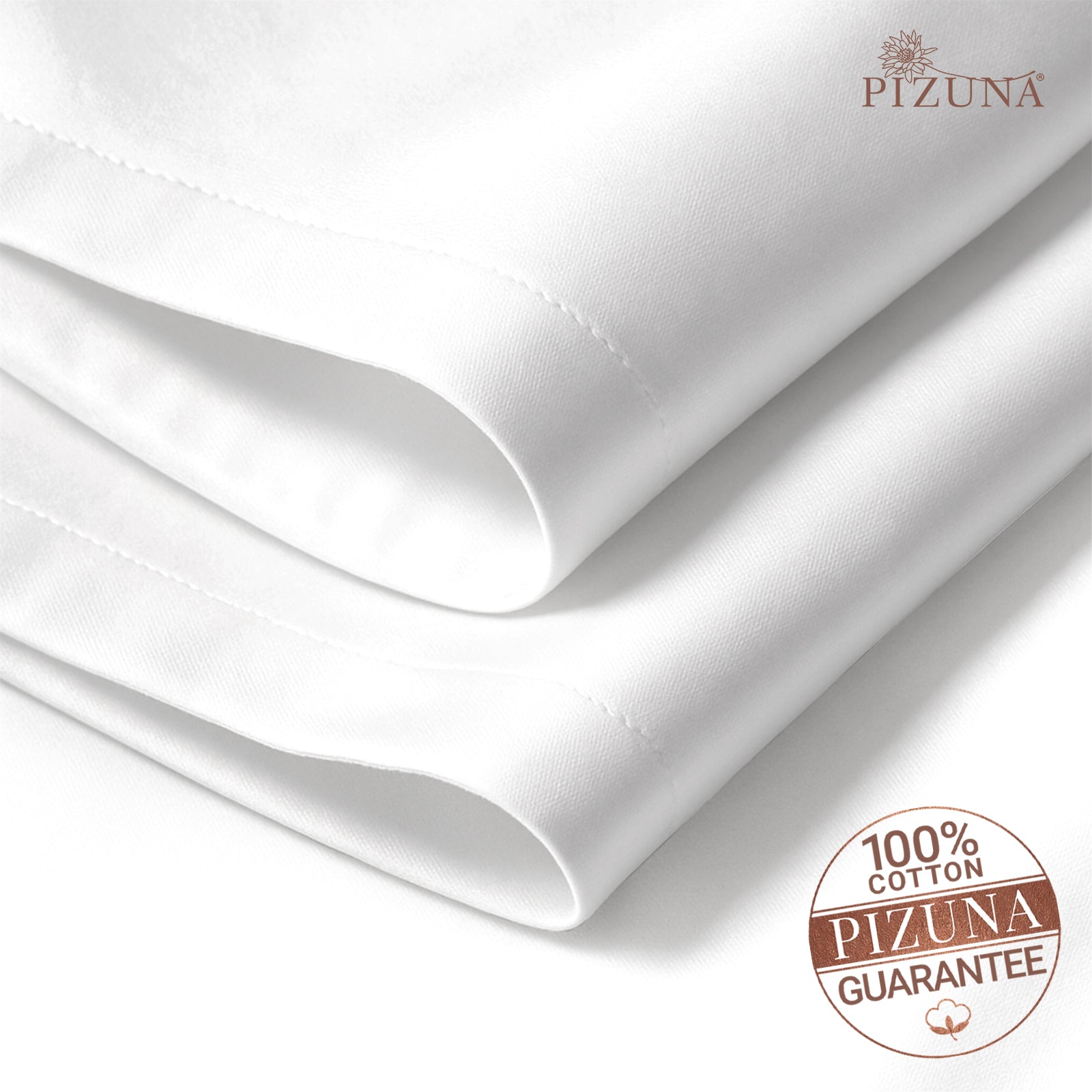 Pizuna 400 Thread Count 100% Natural Cotton Napkin