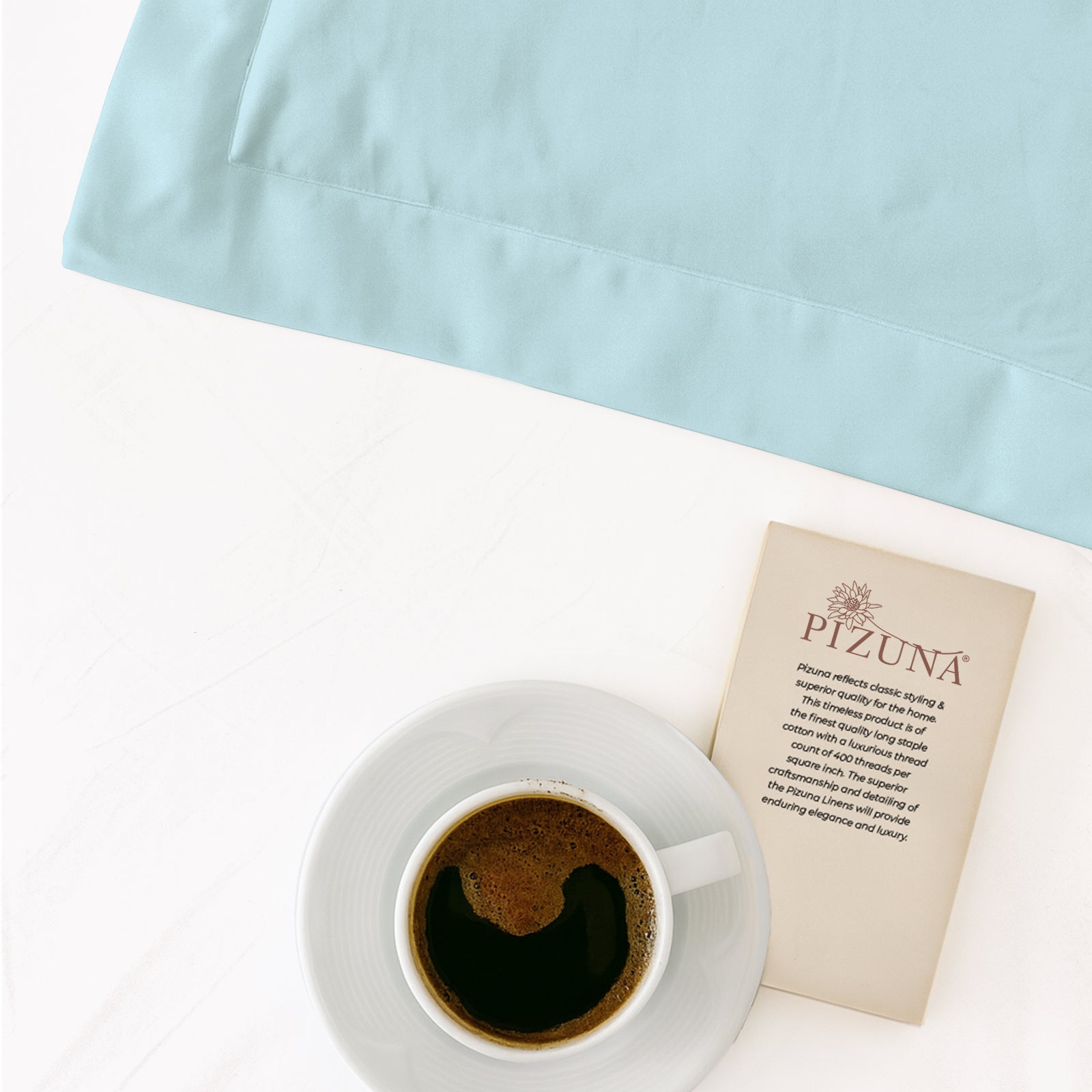 Pizuna 400 Thread Count 100% Natural Cotton Pillow Covers