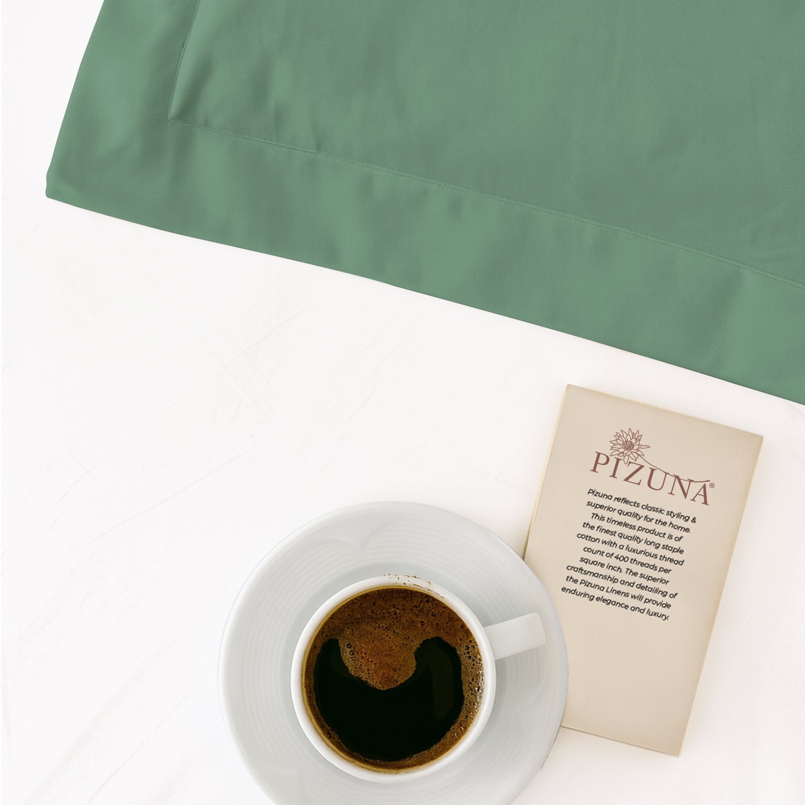 Pizuna 400 Thread Count 100% Natural Cotton Pillow Covers