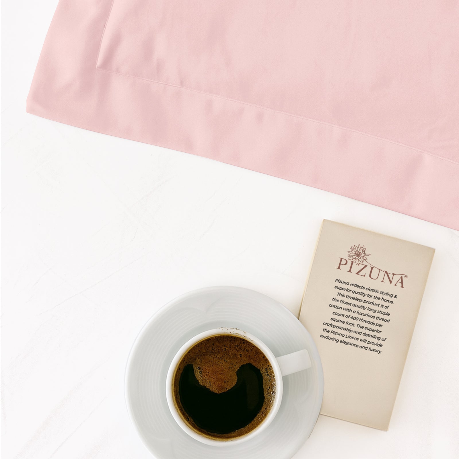 Pizuna 400 Thread Count 100% Natural Cotton Pillow Covers