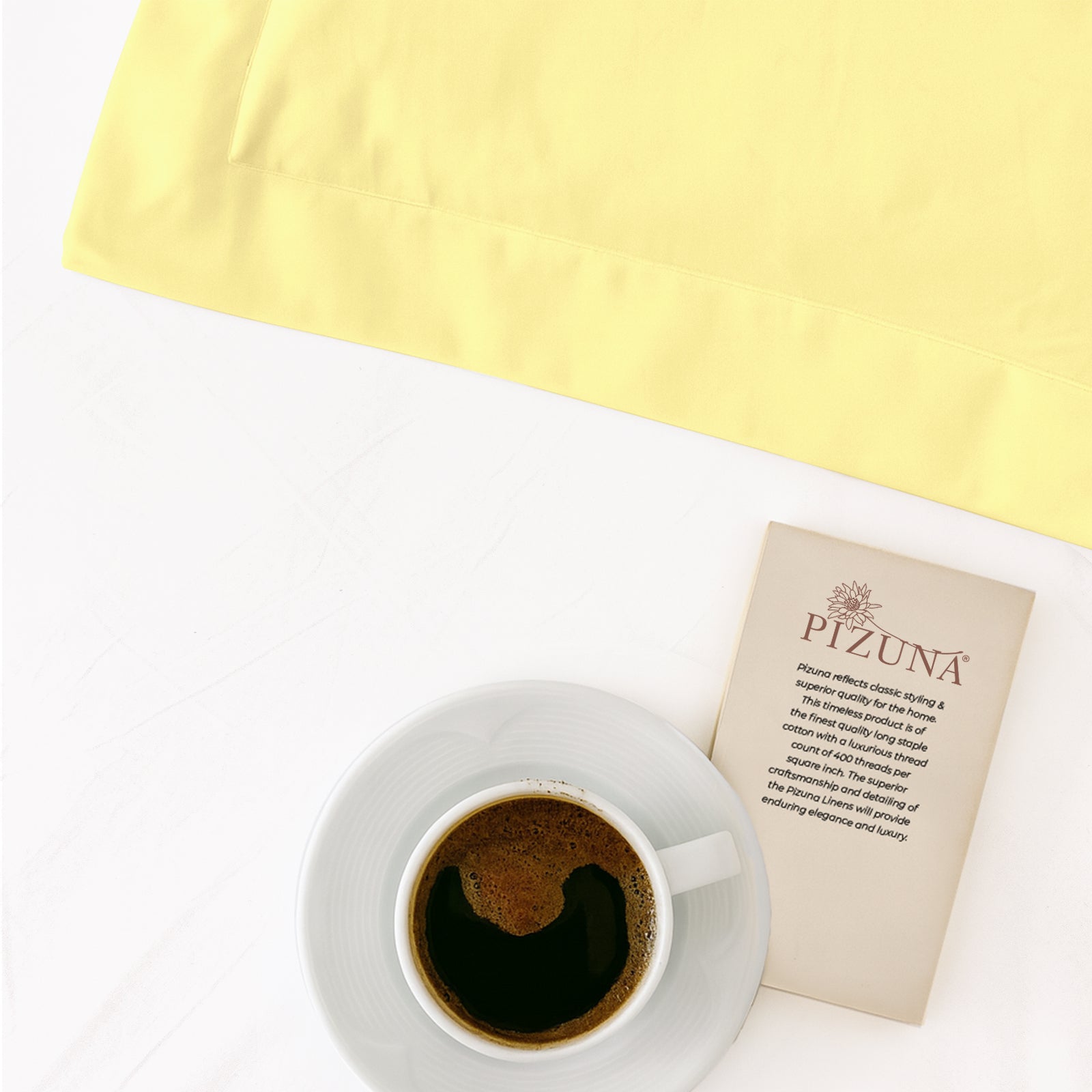 Pizuna 400 Thread Count 100% Natural Cotton Pillow Covers