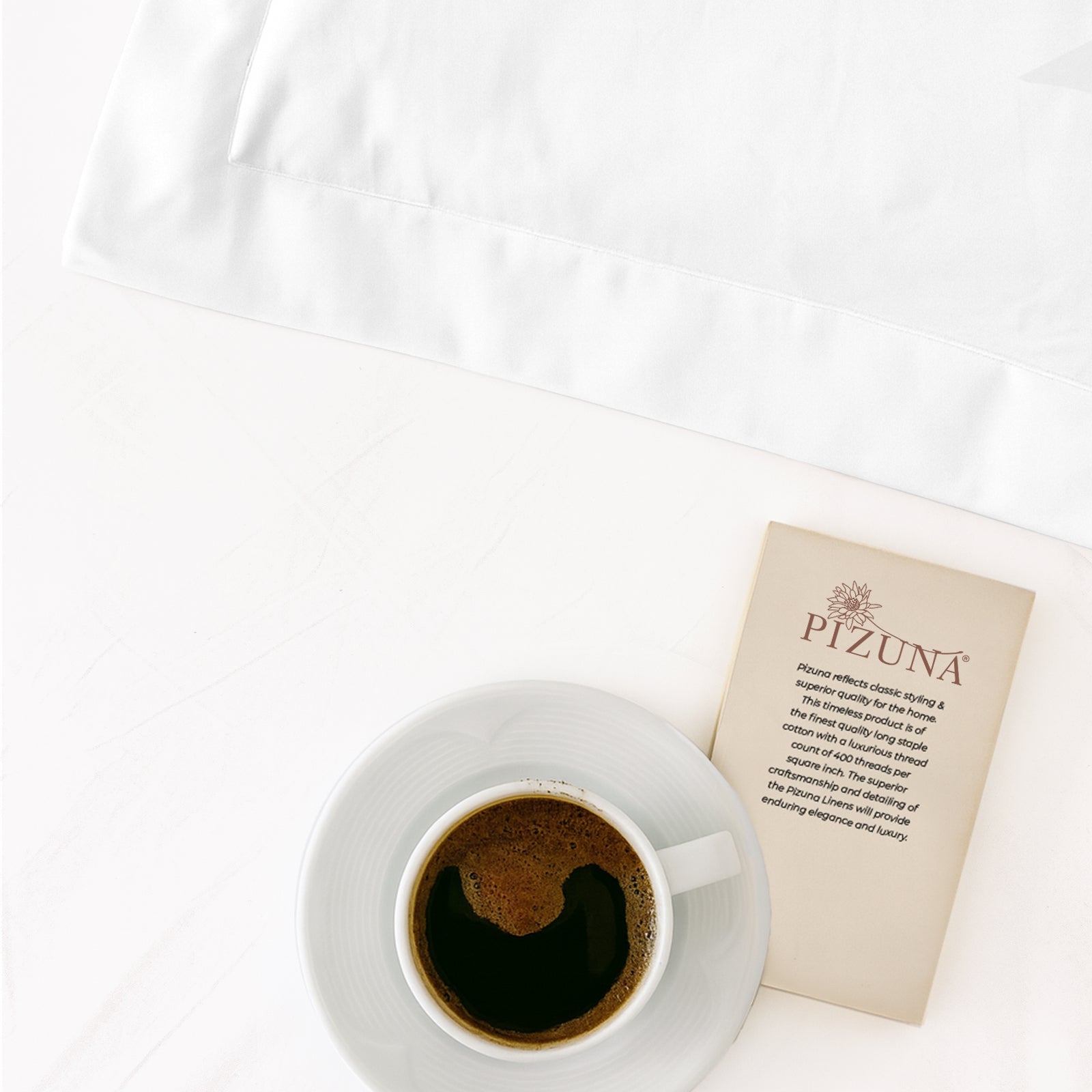 Pizuna 400 Thread Count 100% Natural Cotton Pillow Covers