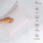 Pizuna 400 Thread Count 100% Natural Cotton Pillow Covers