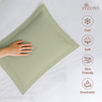 Pizuna 400 Thread Count 100% Natural Cotton Pillow Covers