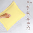 Pizuna 400 Thread Count 100% Natural Cotton Pillow Covers