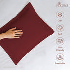 Pizuna 400 Thread Count 100% Natural Cotton Pillow Covers