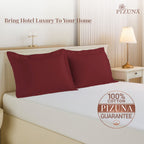 Pizuna 400 Thread Count 100% Natural Cotton Pillow Covers