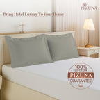 Pizuna 400 Thread Count 100% Natural Cotton Pillow Covers