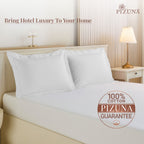 Pizuna 400 Thread Count 100% Natural Cotton Pillow Covers